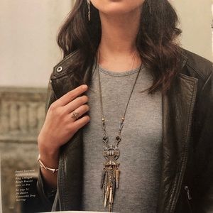 Amulet Statement Pendant Necklace